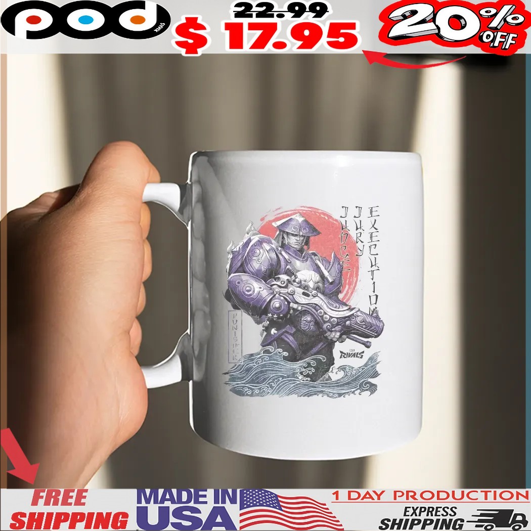 The Punisher Dangan Ronin Frank Castle Marvel Rivals Jury Execution Punisher Samurai T Shirt The Punisher Dangan Ronin Frank Castle Marvel Rivals Jury Execution Punisher Samurai T Shirt