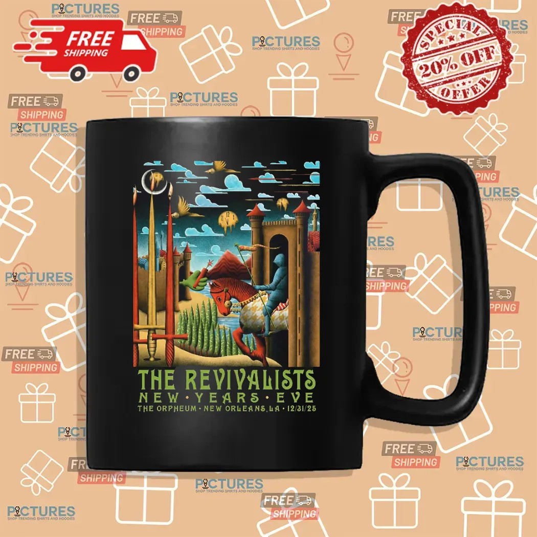 The Revivalists New Years Eve Show In New Orleans Los Angeles At The Orpheum December 31 2025 Poster T Shirt The Revivalists New Years Eve Show In New Orleans Los Angeles At The Orpheum December 31 2025 Poster T Shirt