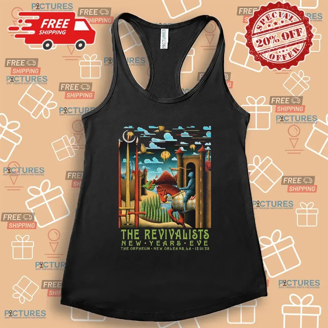 The Revivalists New Years Eve Show In New Orleans Los Angeles At The Orpheum December 31 2025 Poster T Shirt The Revivalists New Years Eve Show In New Orleans Los Angeles At The Orpheum December 31 2025 Poster T Shirt