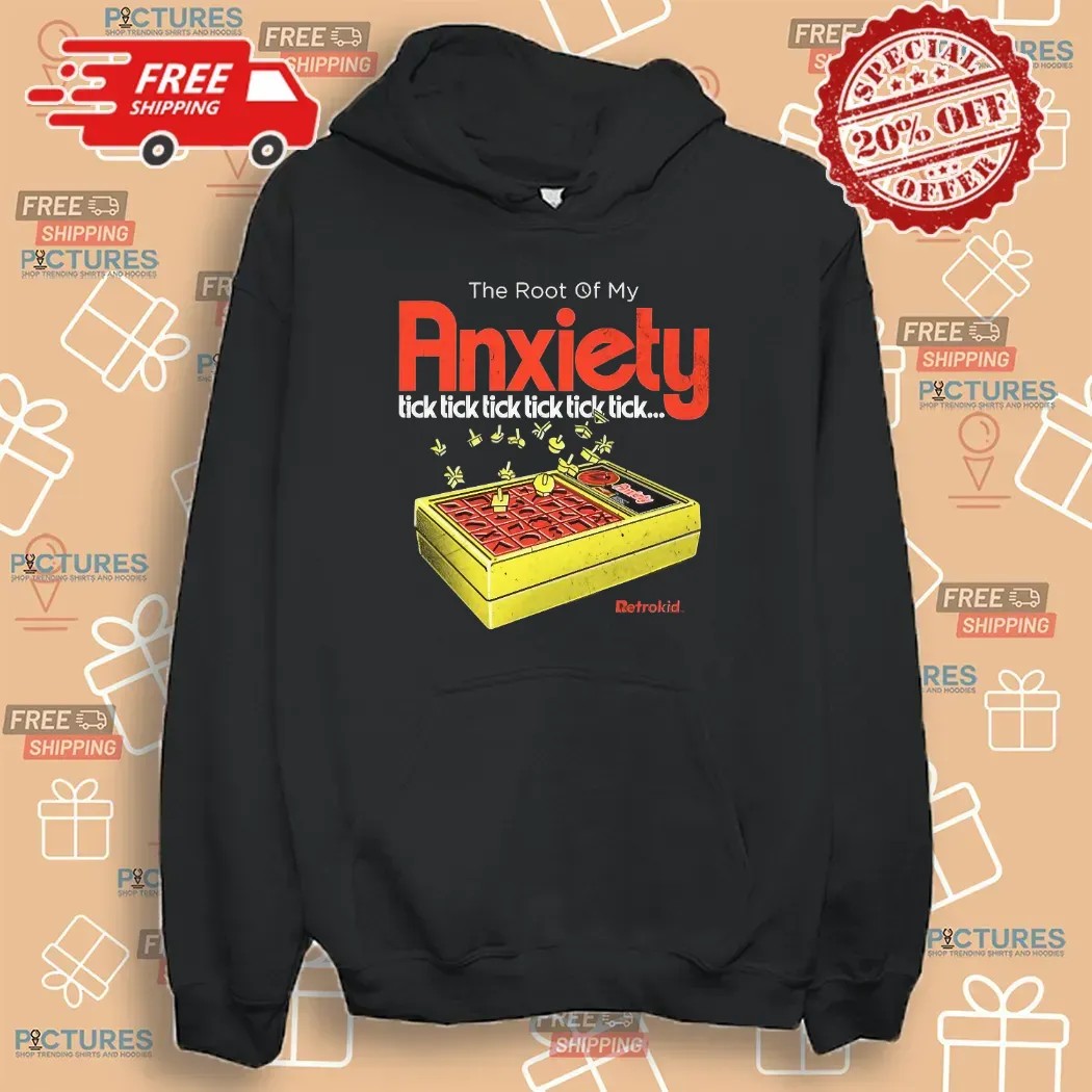 The Root Of My Anxiety Tick Tick Tick Tick Tick Tick Perfection Game Parody T Shirt