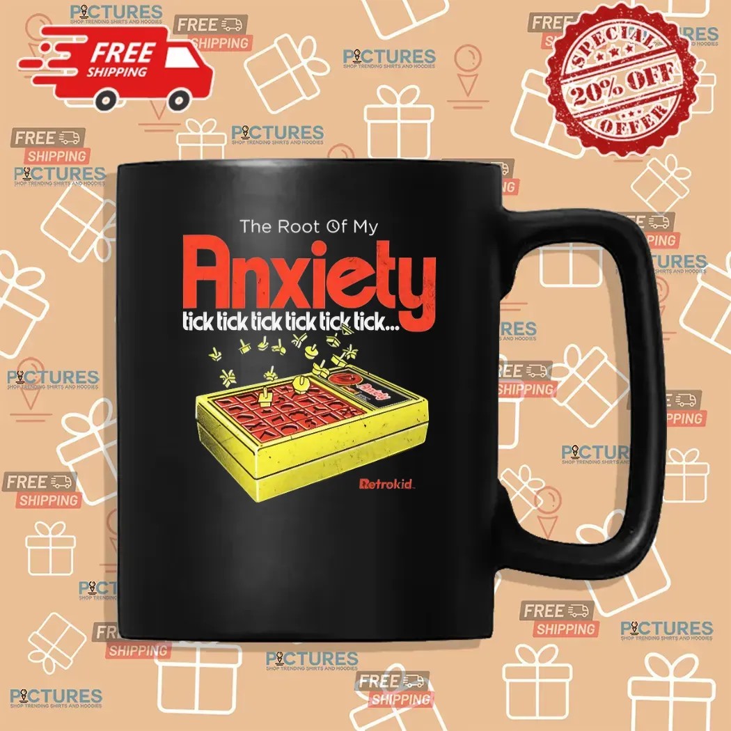 The Root Of My Anxiety Tick Tick Tick Tick Tick Tick Perfection Game Parody T Shirt