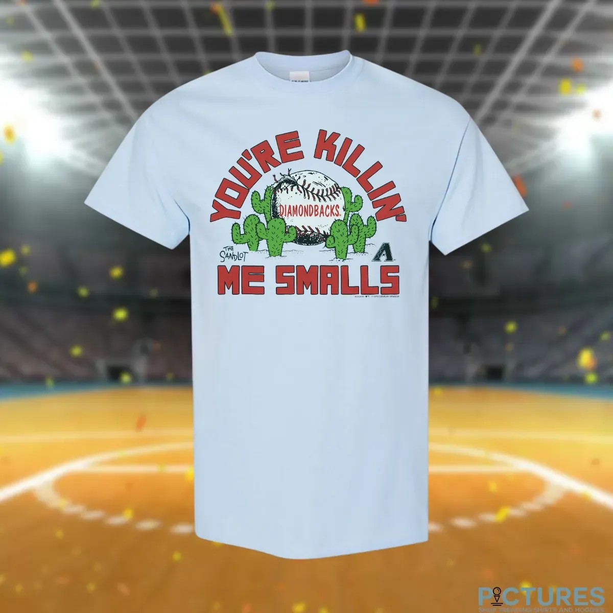The Sandlot Arizona Diamondbacks Baseball You're Killin' Me Smalls T Shirt