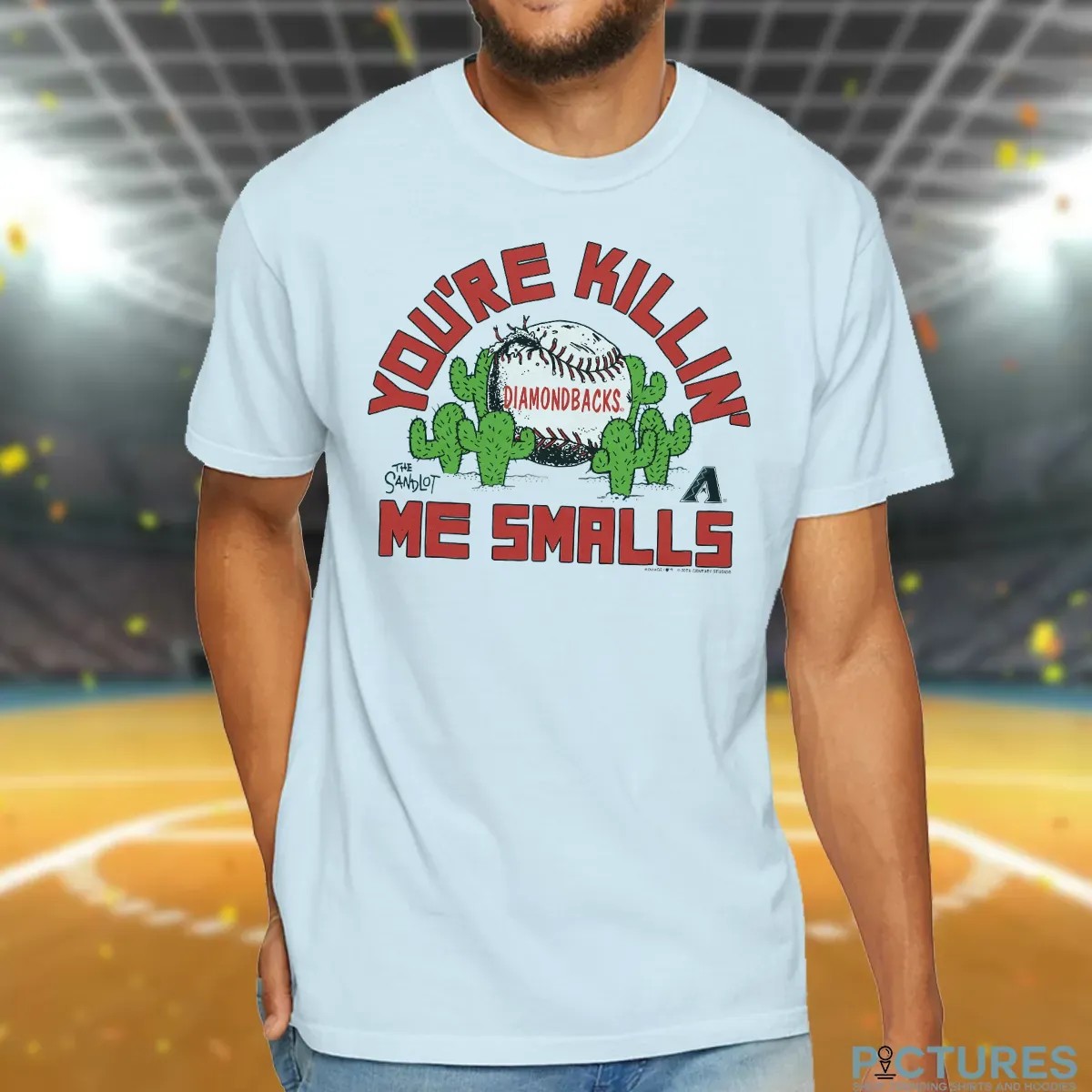 The Sandlot Arizona Diamondbacks Baseball You're Killin' Me Smalls T Shirt