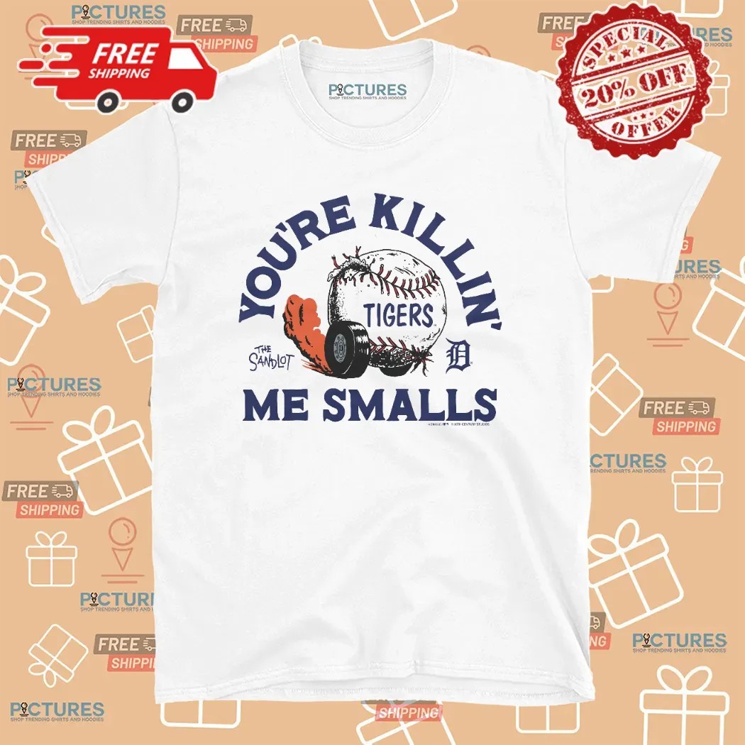 The Sandlot Detroit Tigers Baseball 2025 You're Killing Me Smalls T Shirt