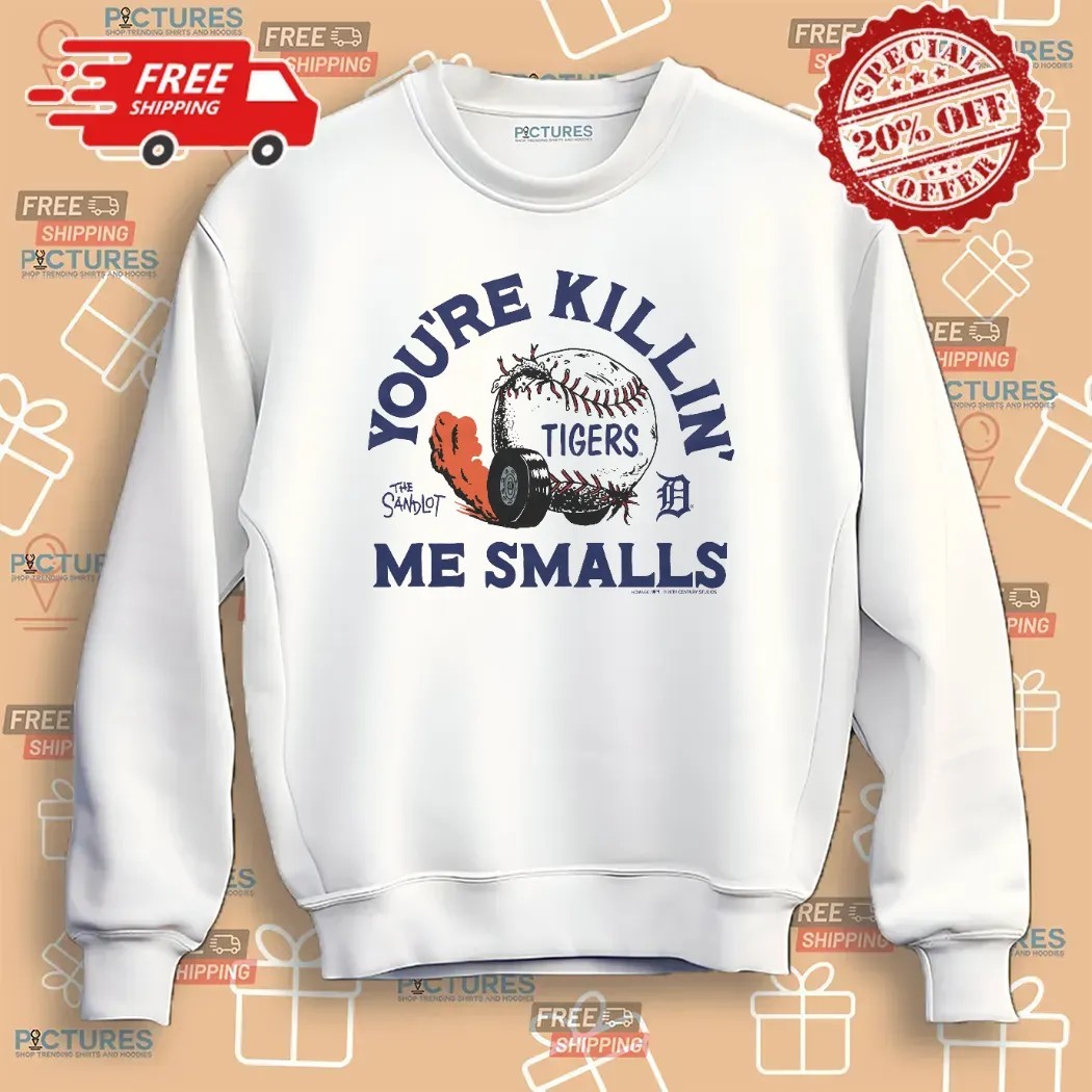 The Sandlot Detroit Tigers Baseball 2025 You're Killing Me Smalls T Shirt