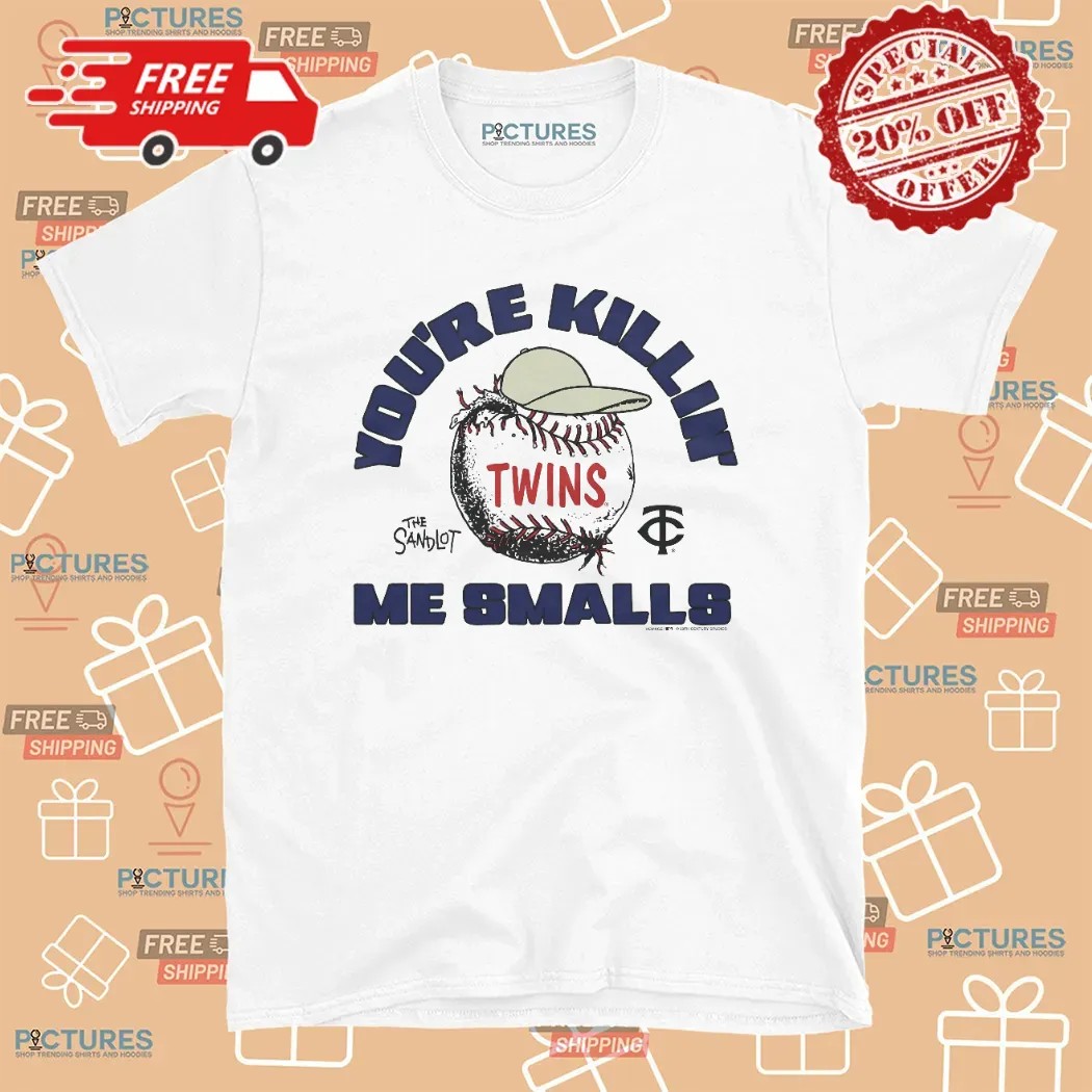 The Sandlot Minnesota Twins Baseball You're Killin' Me Smalls T Shirt