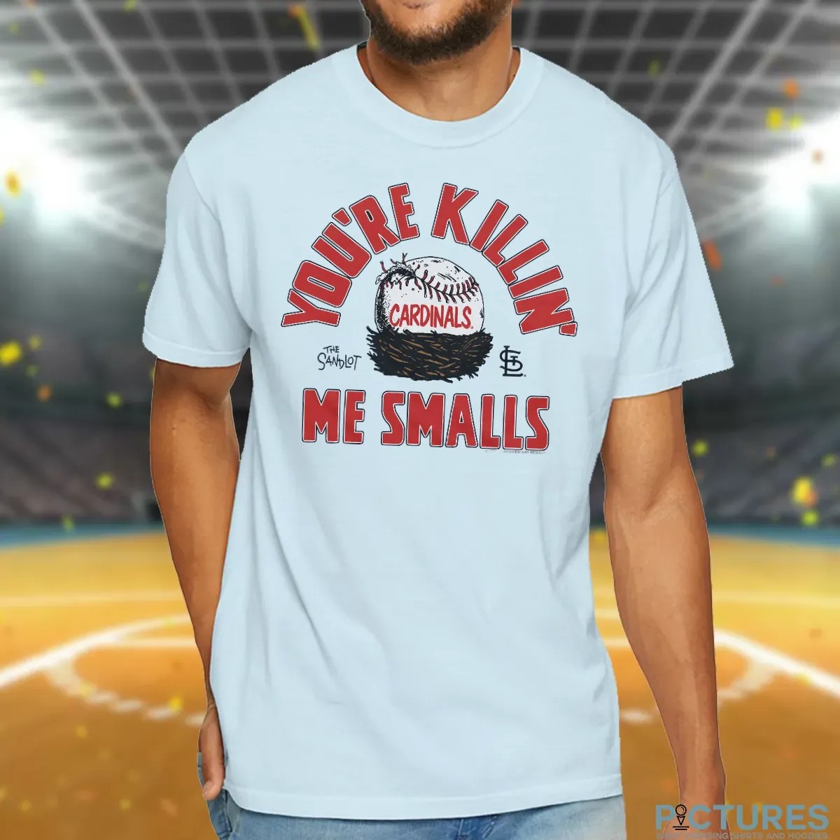 The Sandlot St Louis Cardinals Baseball You're Killin' Me Smalls T Shirt
