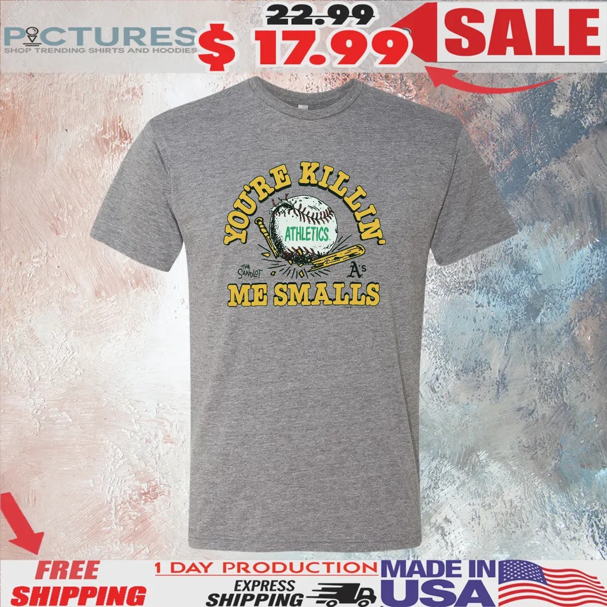 The Sandlot x Athletics Baseball You're Killing Me Smalls T Shirt The Sandlot x Athletics Baseball You're Killing Me Smalls T Shirt
