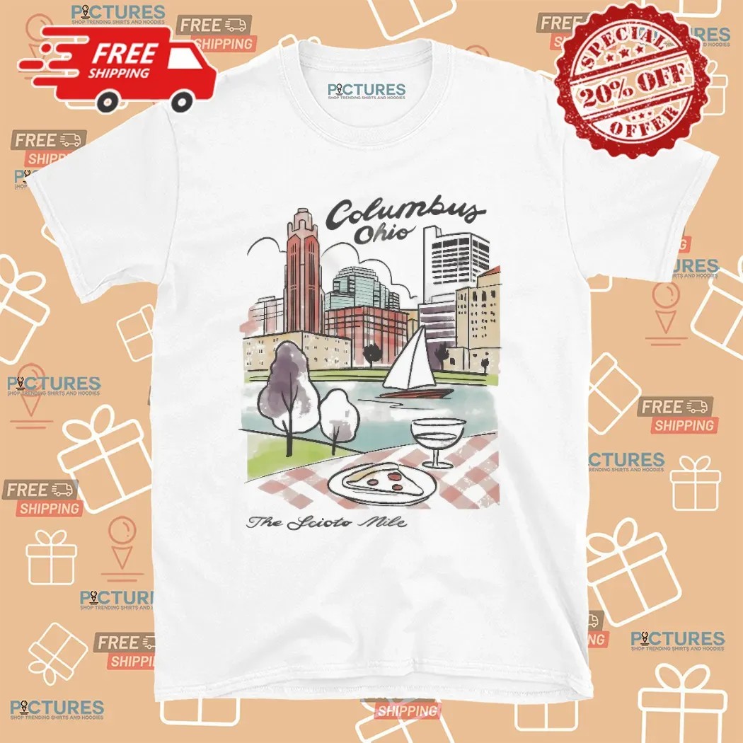 The Scioto Mile Columbus Ohio T Shirt