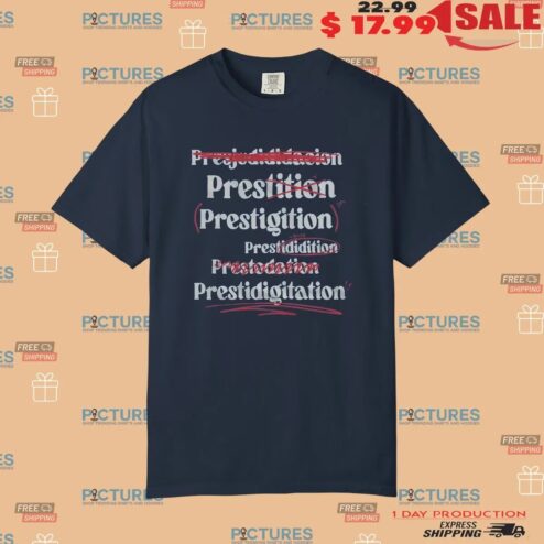 The Stinky Dragon Prestidigitation Spelling T Shirt