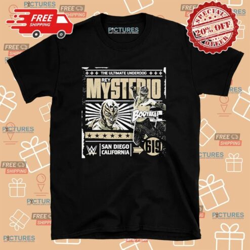The Ultimate Underdog Rey Mysterio Comic Wrestling T Shirt
