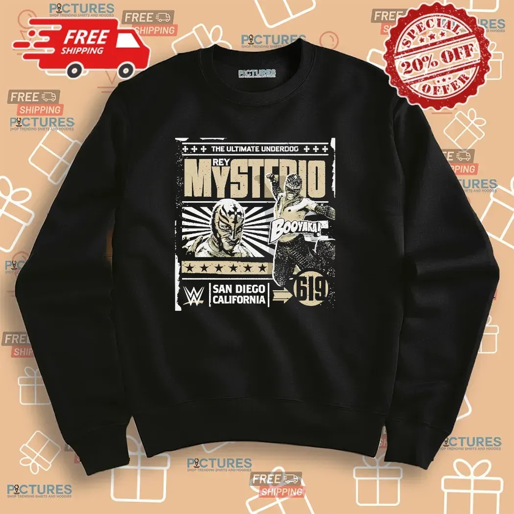 The Ultimate Underdog Rey Mysterio Comic Wrestling T Shirt The Ultimate Underdog Rey Mysterio Comic Wrestling T Shirt