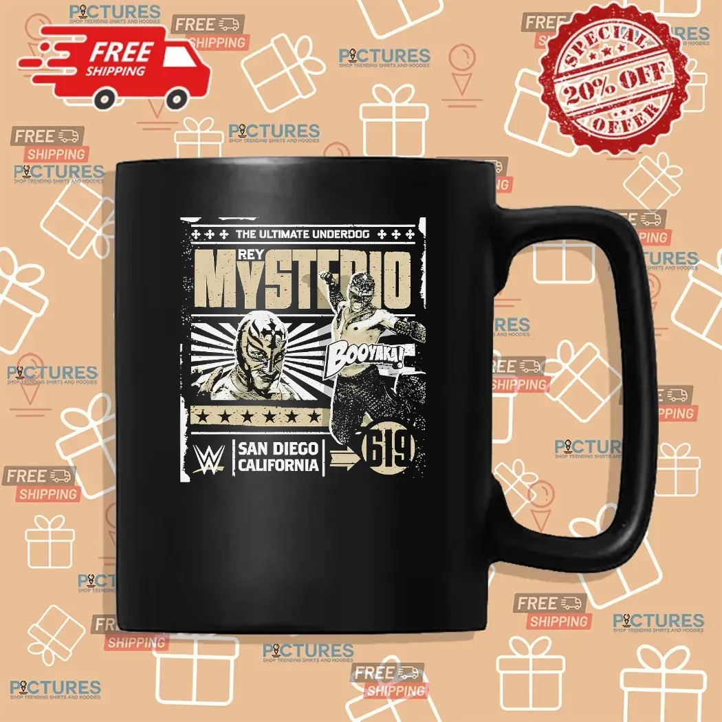 The Ultimate Underdog Rey Mysterio Comic Wrestling T Shirt The Ultimate Underdog Rey Mysterio Comic Wrestling T Shirt