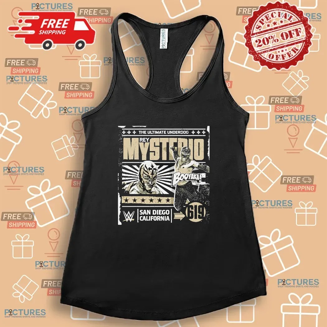 The Ultimate Underdog Rey Mysterio Comic Wrestling T Shirt The Ultimate Underdog Rey Mysterio Comic Wrestling T Shirt