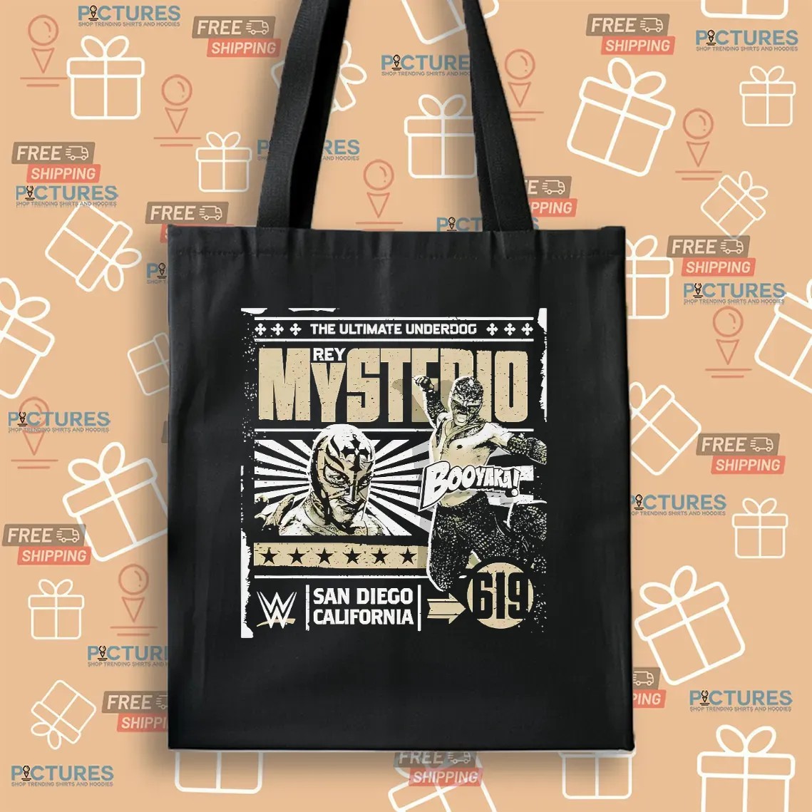The Ultimate Underdog Rey Mysterio Comic Wrestling T Shirt The Ultimate Underdog Rey Mysterio Comic Wrestling T Shirt