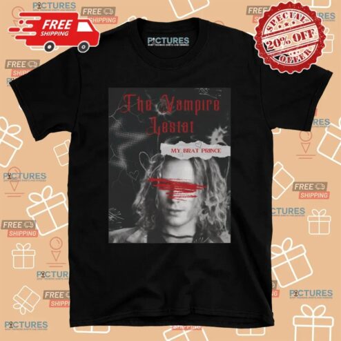 The Vampire Lestat de Lioncourt Interview with the Vampire Grunge Fan Gothic Horror My Brat Prince T Shirt
