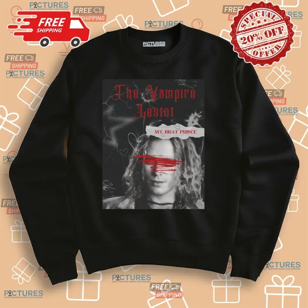 The Vampire Lestat de Lioncourt Interview with the Vampire Grunge Fan Gothic Horror My Brat Prince T Shirt