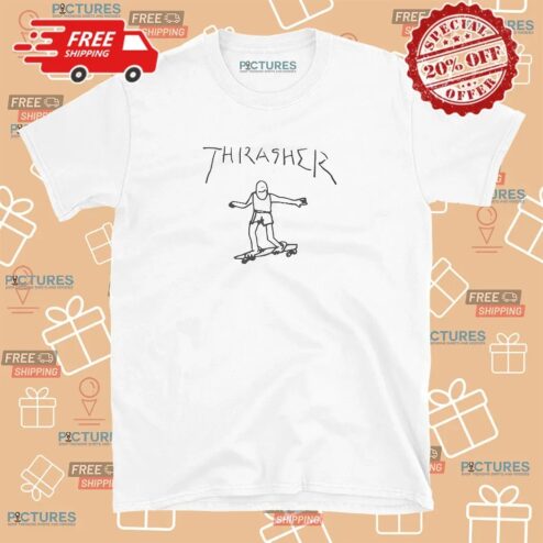 Thrasher Gonz Skateboard T Shirt