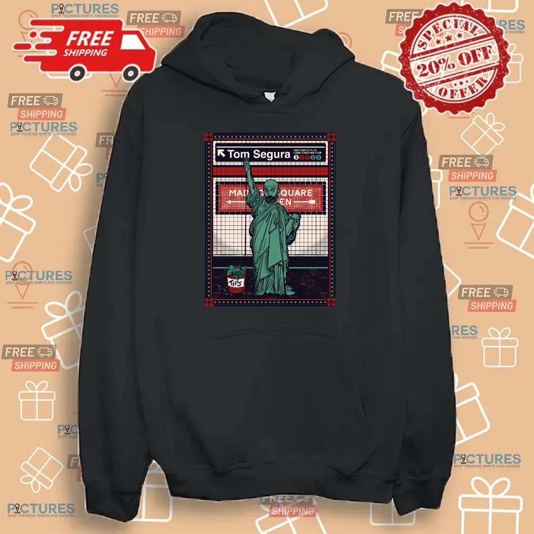 Tom Segura Statue of Liberty NYC Come Together Tour Subway Poster Style 2025 T Shirt Tom Segura Statue of Liberty NYC Come Together Tour Subway Poster Style 2025 T Shirt