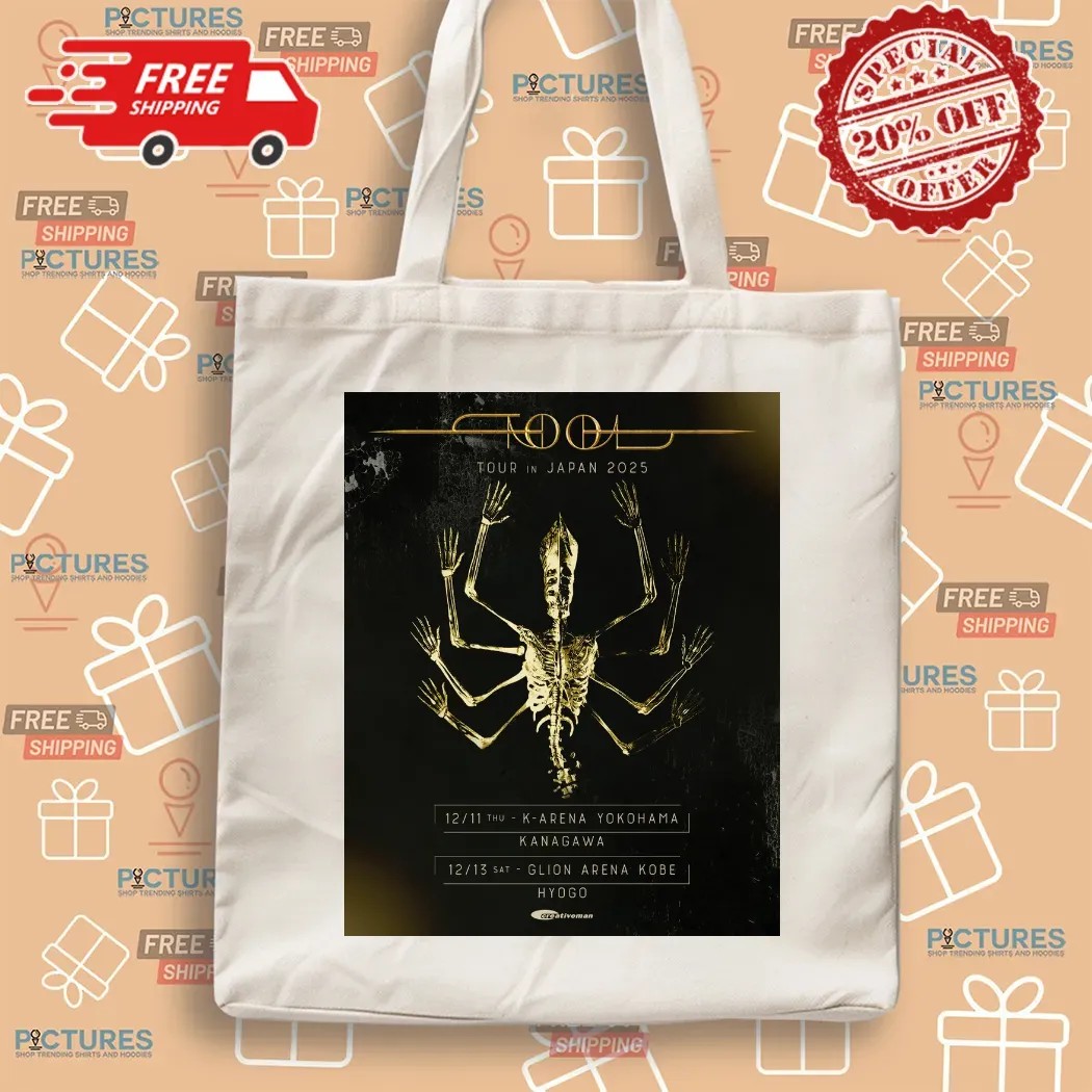 Tool Tour In Japan 2025 December 11-13 2025 At K-Arena Yokohama Kanagawa And Glion Arena Kobe Hyogo Skeleton Poster T Shirt Tool Tour In Japan 2025 December 11-13 2025 At K-Arena Yokohama Kanagawa And Glion Arena Kobe Hyogo Skeleton Poster T Shirt