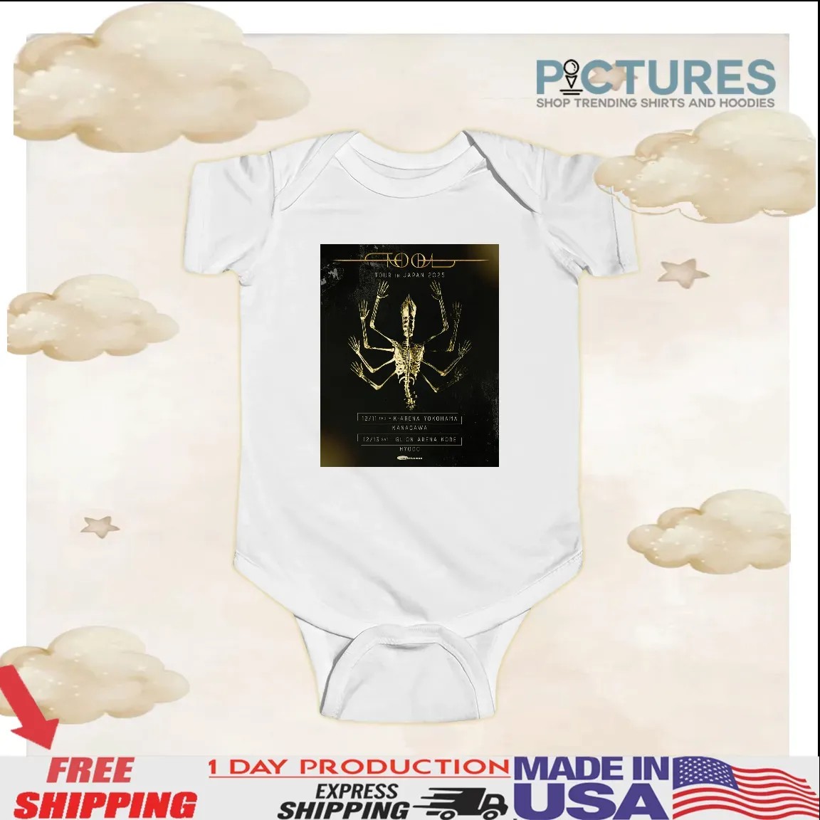 Tool Tour In Japan 2025 December 11-13 2025 At K-Arena Yokohama Kanagawa And Glion Arena Kobe Hyogo Skeleton Poster T Shirt Tool Tour In Japan 2025 December 11-13 2025 At K-Arena Yokohama Kanagawa And Glion Arena Kobe Hyogo Skeleton Poster T Shirt