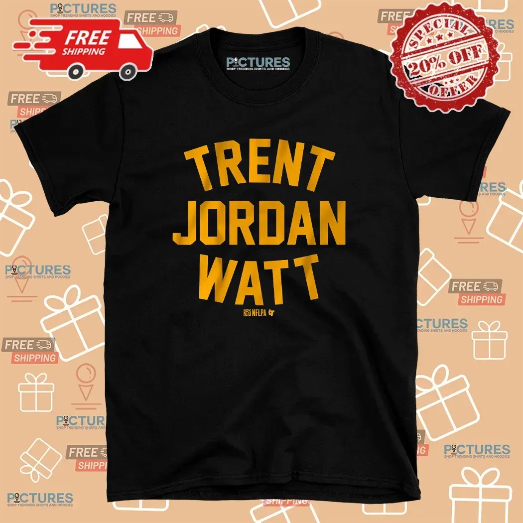 Trent Jordan Watt Pittsburgh Steelers Bold Name T Shirt