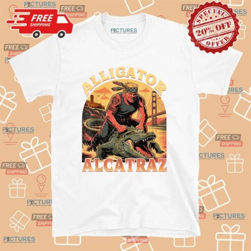 Trump Alligator Alcatraz Florida USa Everglades T Shirt