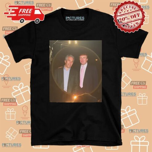 Trump And Epstein Coldplay Concert Parody T Shirt