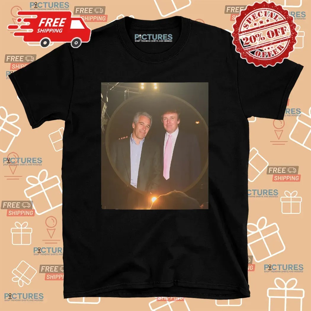 Trump And Epstein Coldplay Concert Parody T Shirt