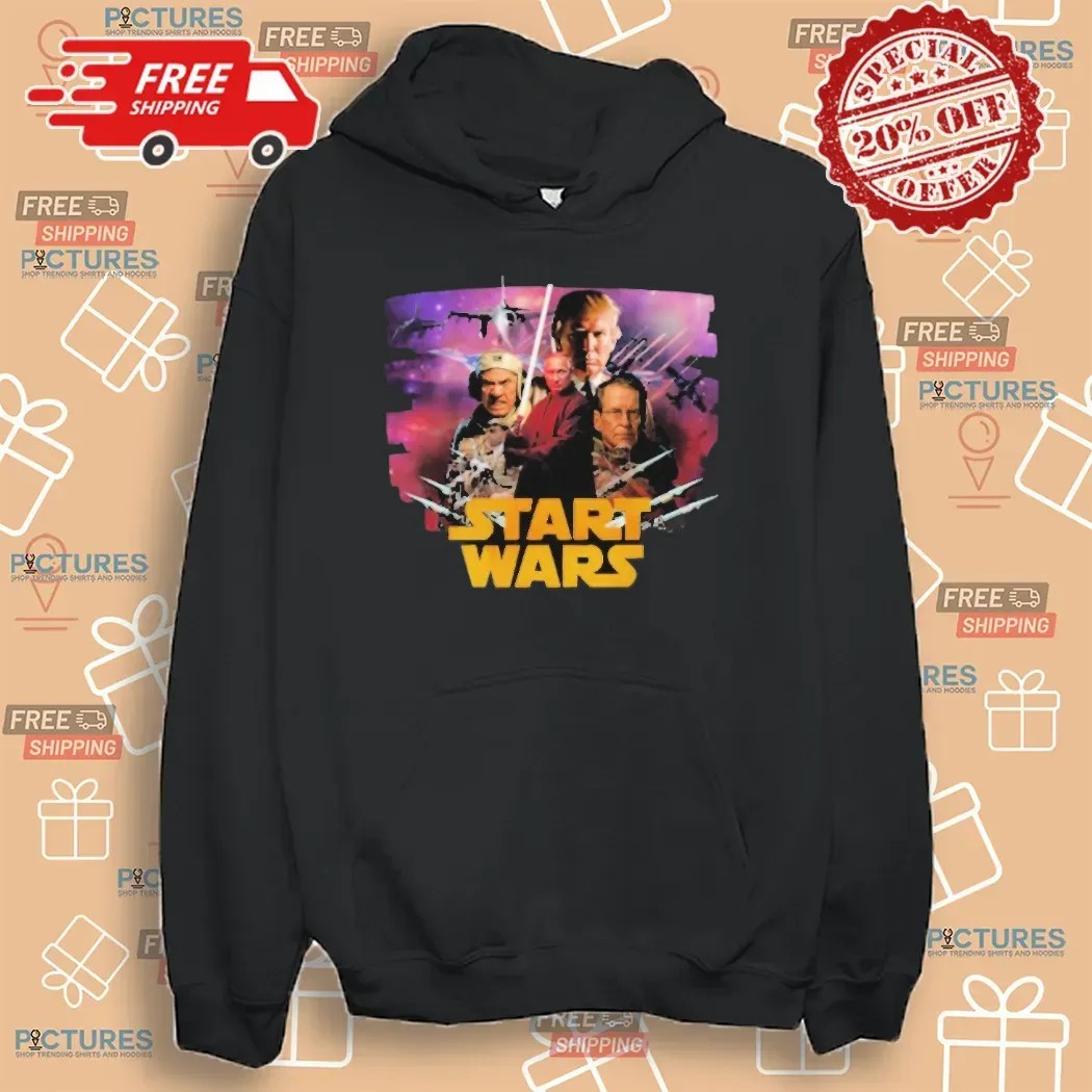 Trump And Putin Start Wars Political Satire Star Wars Parody T Shirt