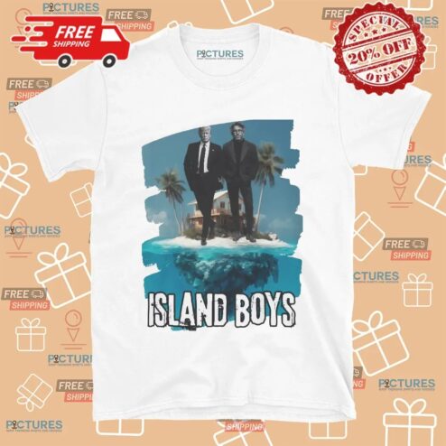 Trump Epstein Island Boys Parody T Shirt