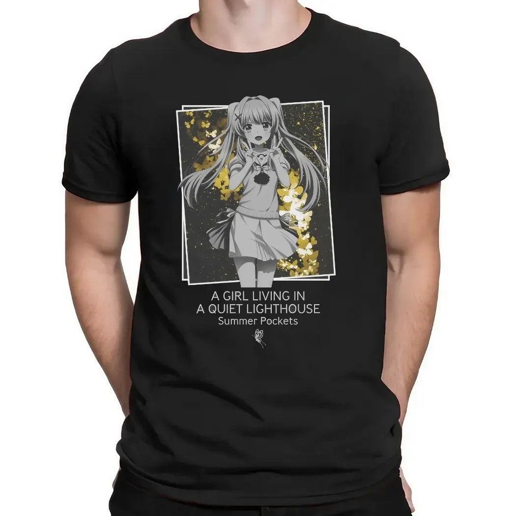 Tsumugi Wenders A Girl Living In A Quiet Lighthouse Summer Pockets Anime T Shirt