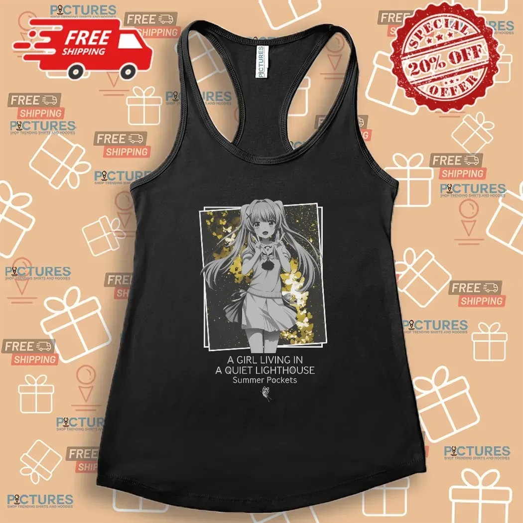 Tsumugi Wenders A Girl Living In A Quiet Lighthouse Summer Pockets Anime T Shirt