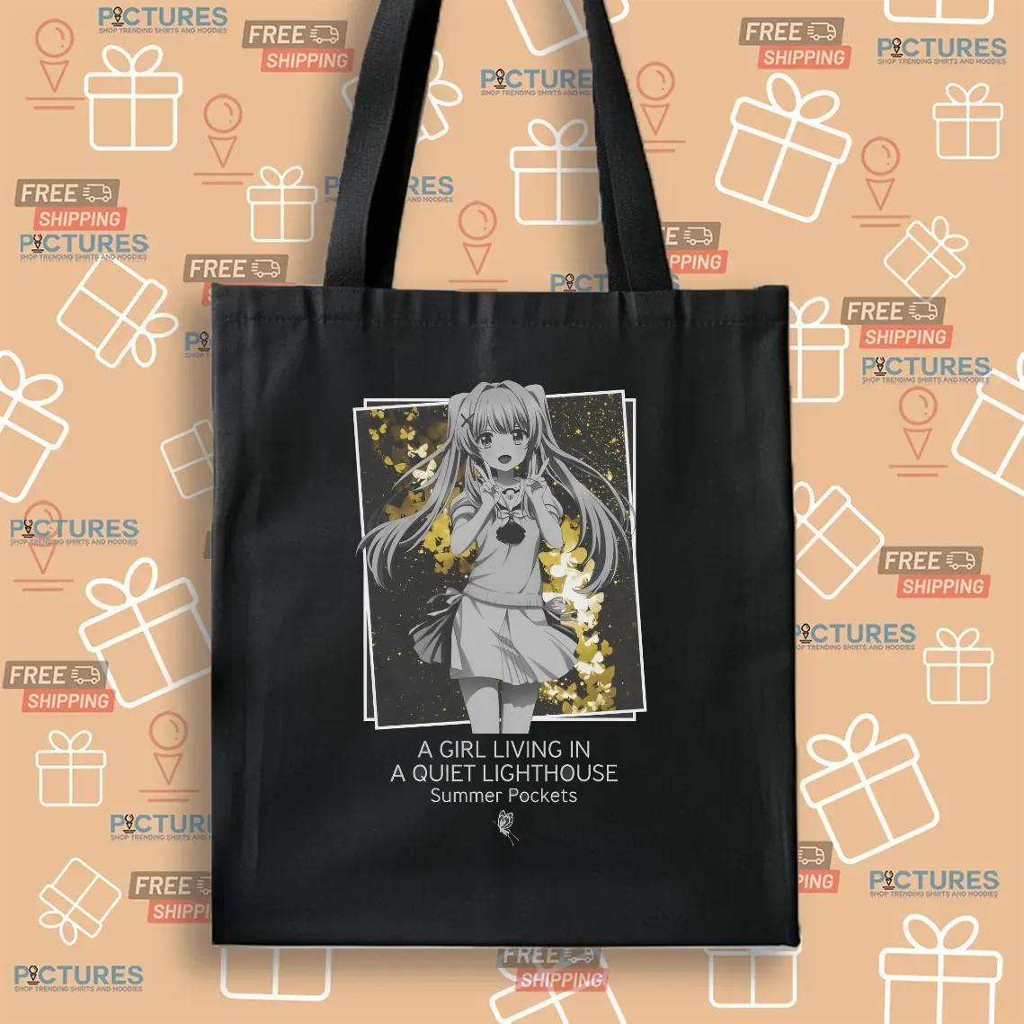 Tsumugi Wenders A Girl Living In A Quiet Lighthouse Summer Pockets Anime T Shirt