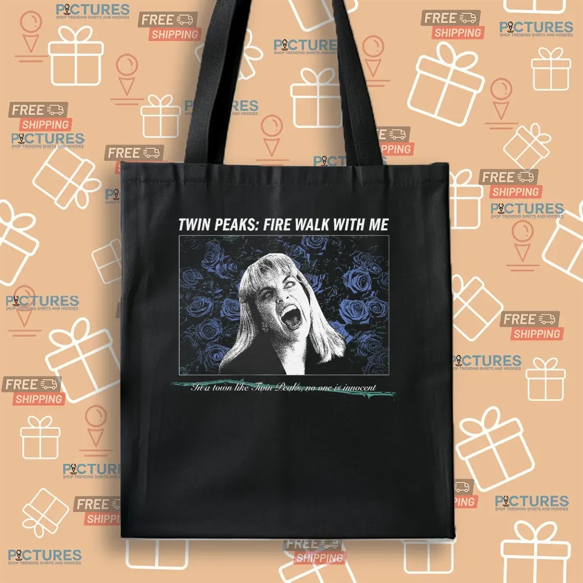 Twin Peaks Fire Walk With Me In A Town Like Twin Peaks No One Is Innocent T Shirt
