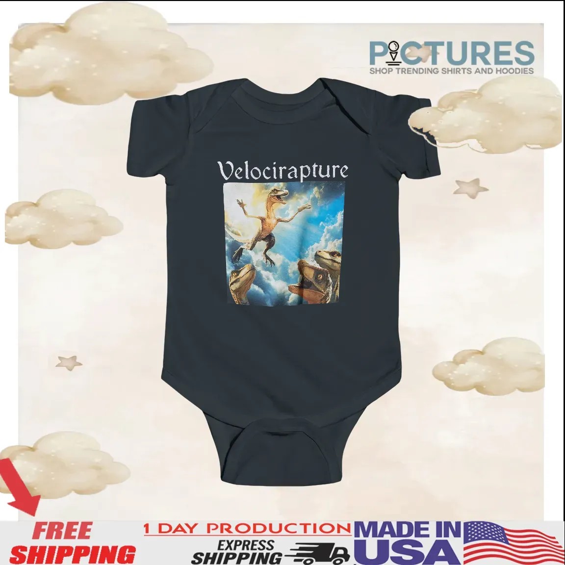 Velocirapture Dinosaur Rapture Meme T Shirt Velocirapture Dinosaur Rapture Meme T Shirt