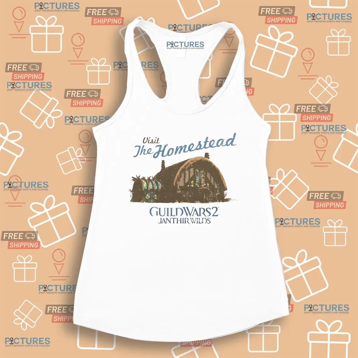 Visit The Homestead Guild Wars 2 Janthir Wilds Vintage T Shirt