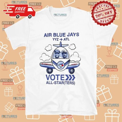 Vladdy And Kirky Air Blue Jays Yyz Atl Vote All Star T Shirt