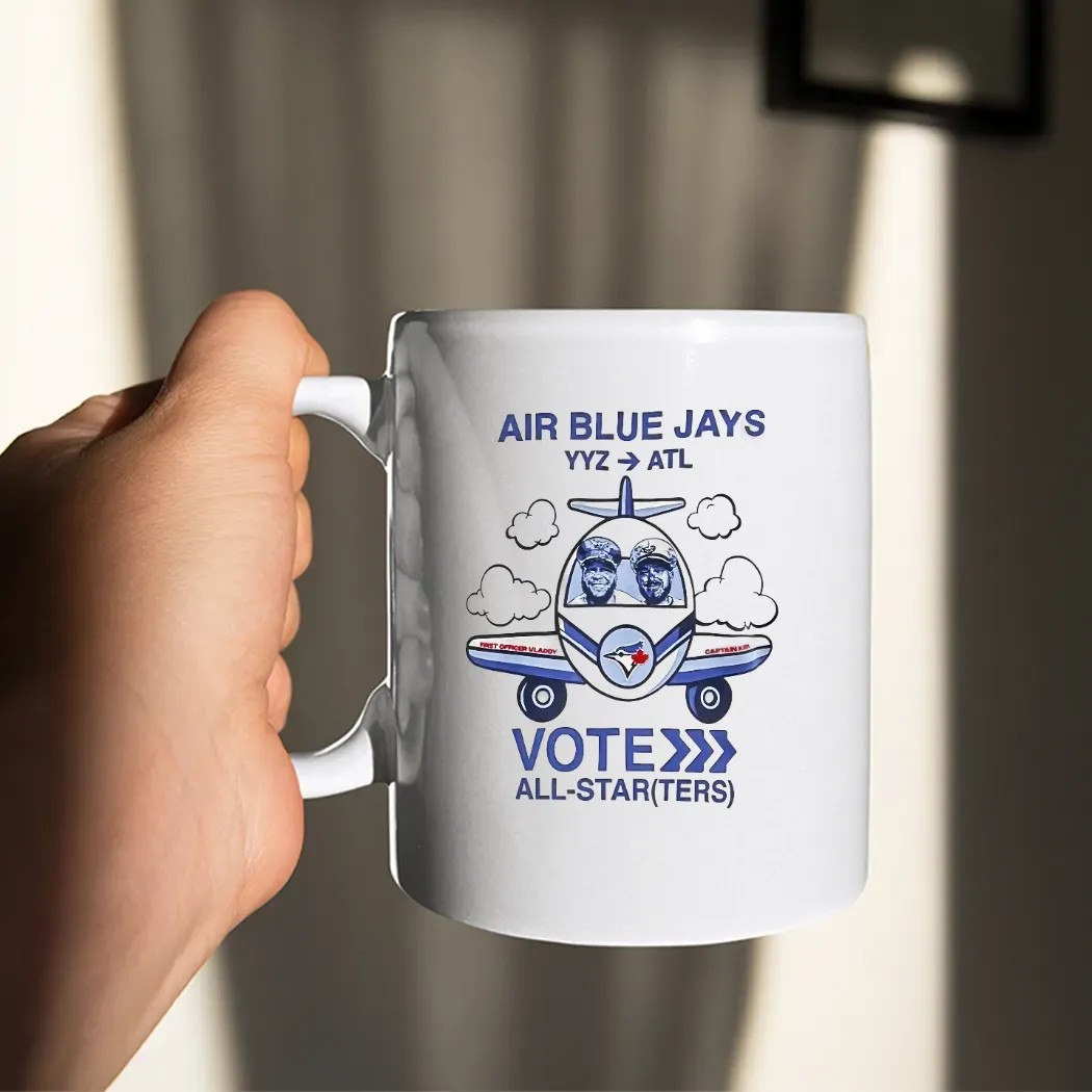 Vladdy And Kirky Air Blue Jays Yyz Atl Vote All Star T Shirt