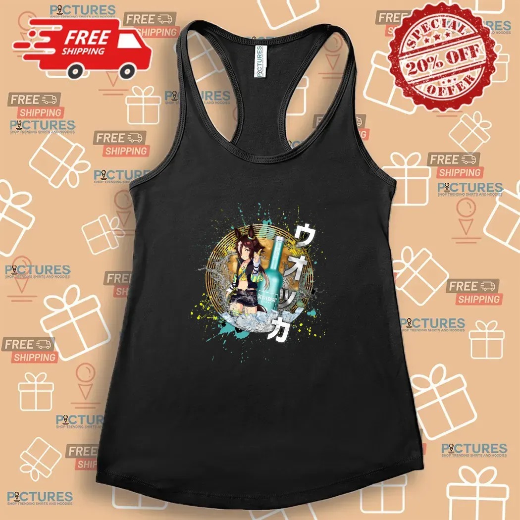 Vodka Uma Musume Pretty Derby X Belvedere Vodka Anime T Shirt