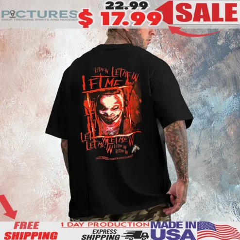 WWE Presents The Horrors of the Bray Wyatt Sicks Let Me In Halloween Horror Nights 2025 T Shirt