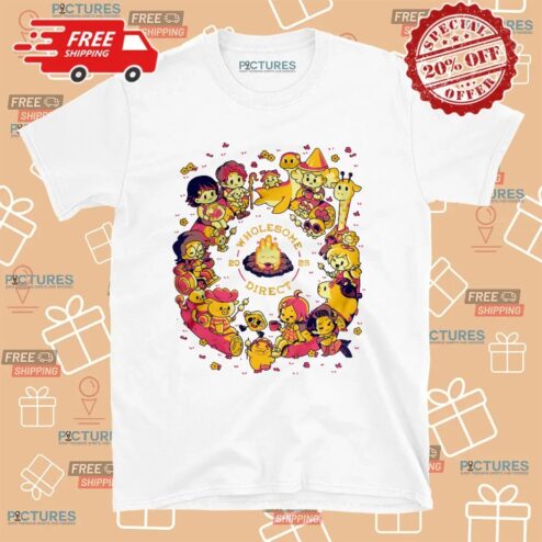 Wholesome Direct 2025 Campfire Characters T Shirt