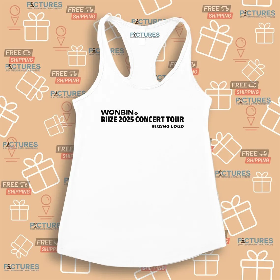 Wonbin Riize 2025 Concert Tour Riizing Loud 01 Born To Rise T Shirt