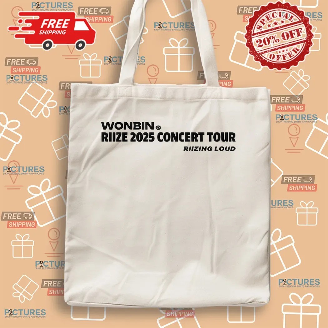 Wonbin Riize 2025 Concert Tour Riizing Loud 01 Born To Rise T Shirt