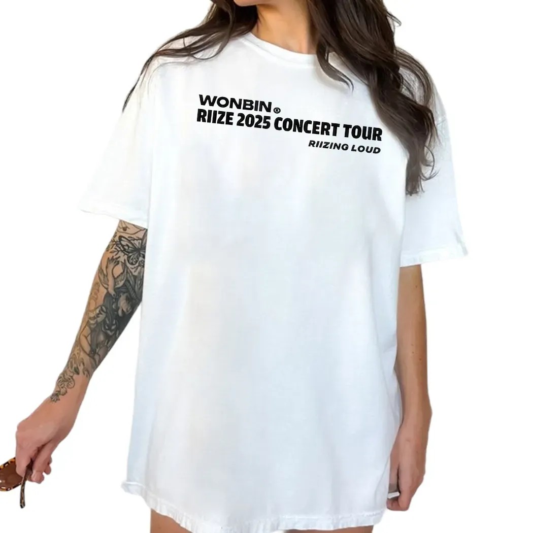 Wonbin Riize 2025 Concert Tour Riizing Loud 01 Born To Rise T Shirt