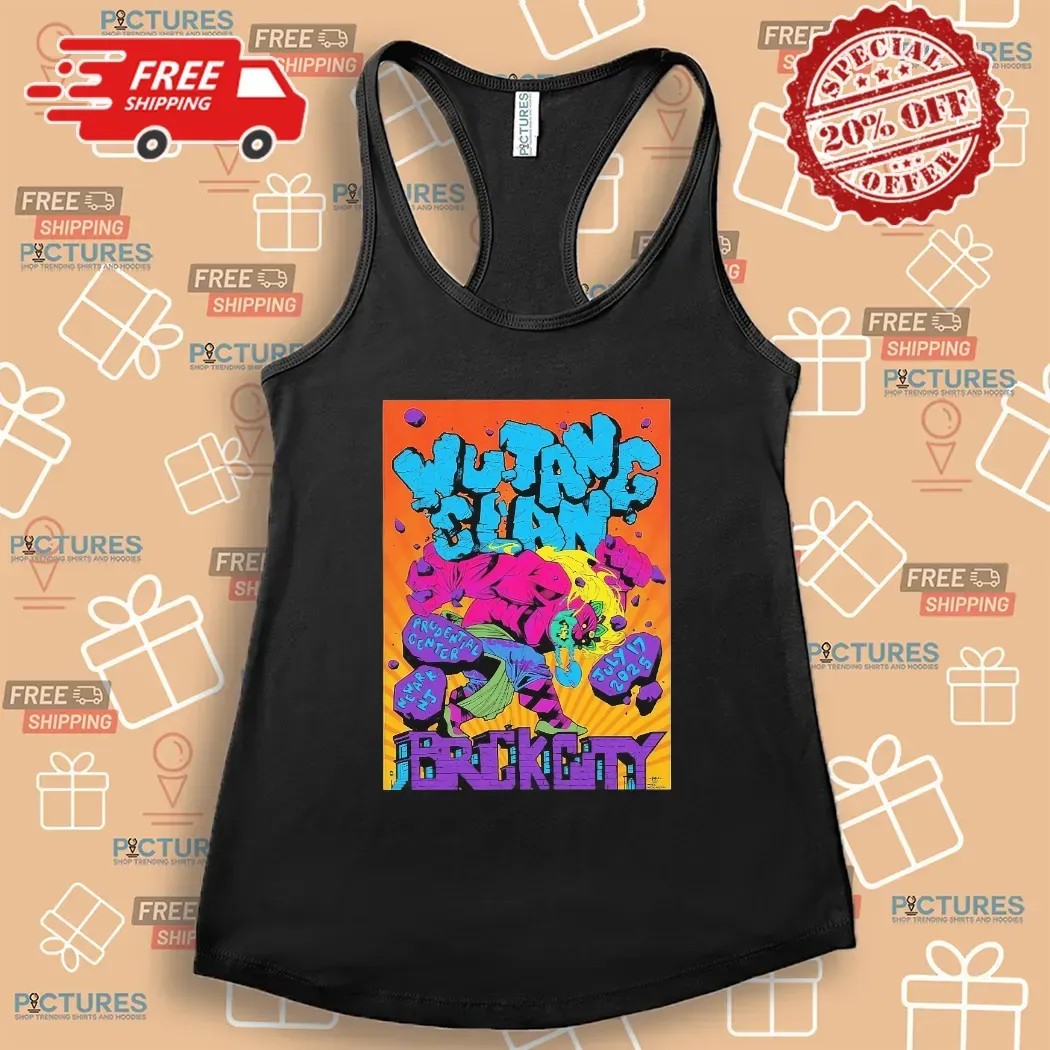 Wu Tang Clan Newark New Jersey 2025 At Prudential Center On July 17 2025 Brick City Marvel Comic Hulk Annual 1 T Shirt