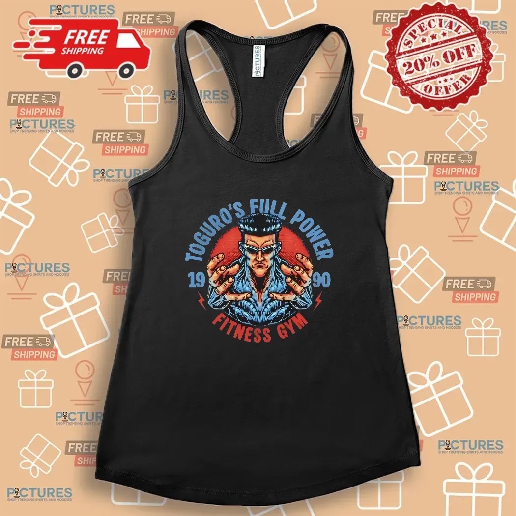 Yu Yu Hakusho Toguro’s Full Power Fitness Gym 1990 Graphic T Shirt