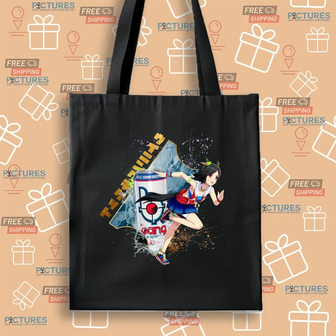 Yukino Bijin Umamusume Pretty Derby Bang Energy Fuel Your Destiny Anime T Shirt