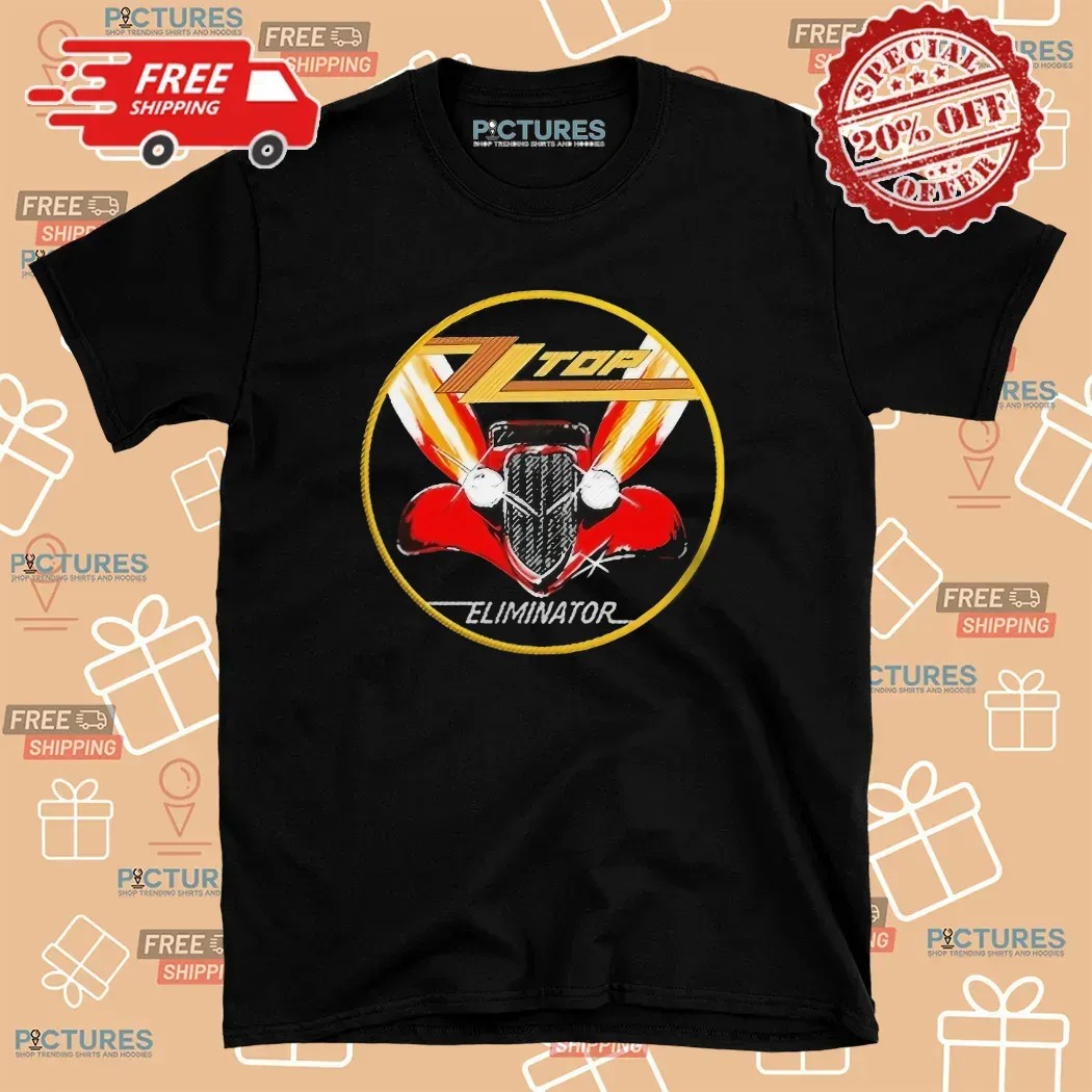 ZZ Top Eliminator Car Rock Band T Shirt