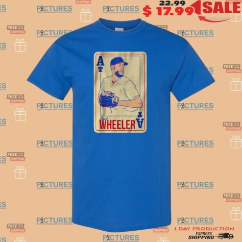 Zack Wheeler Philly Ace Card Philadelphia Phillies Baseball T Shirt